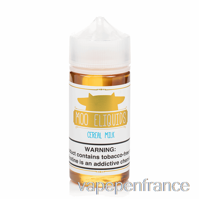 Lait De Céréales - E-liquides Moo - Stylo Vape 100ml 0mg